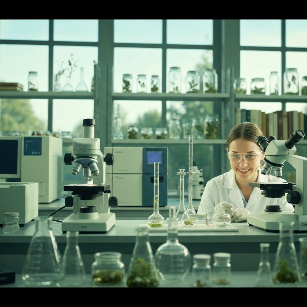 Analisis laboratorium botani